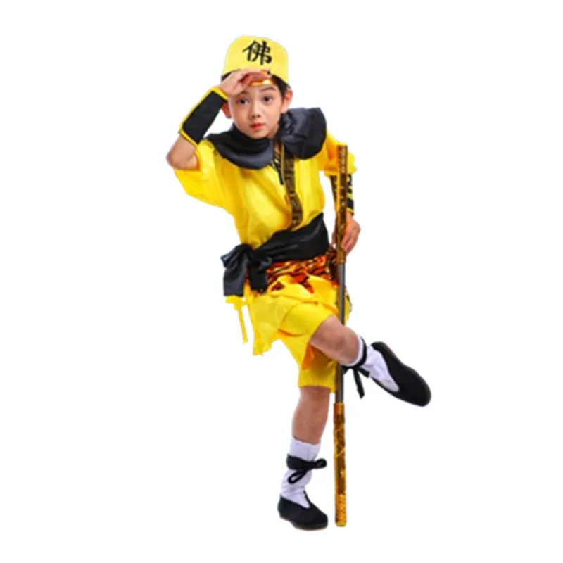 

Sun Wukong Costume For Boys Carnival Festival Clothing Monkey King Costumes (Leave Shoes Size))