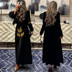 Customized Prom Gown Evening Formal Dress Women YPMWZX Strapless A-line Floor Length Skirts Applique Bespoke Occasion Dresses Pa