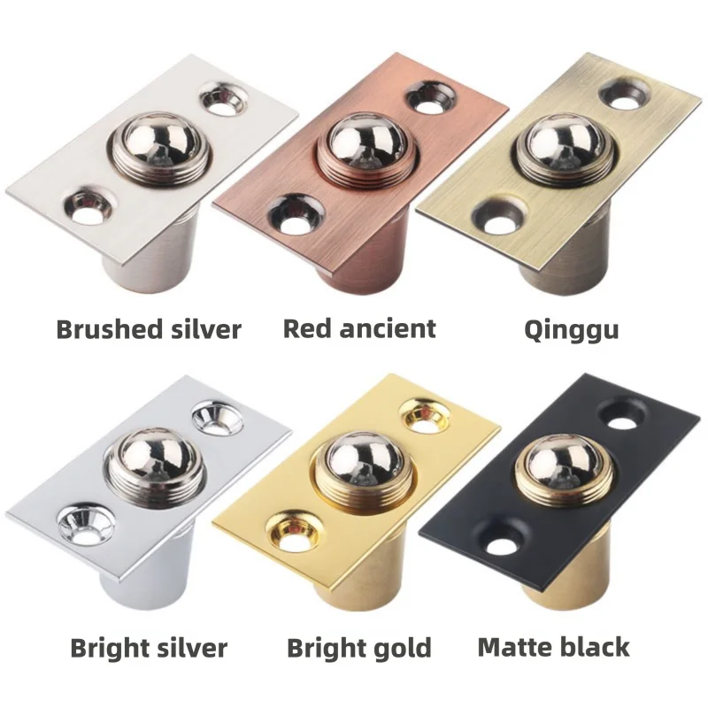 قابل للتعديل الكرة الباب المصيد الخرز قفل الأسطوانة الكرة الصيد الربيع المزالج لخزانة دولاب داخلي أبواب غرفة الحمام