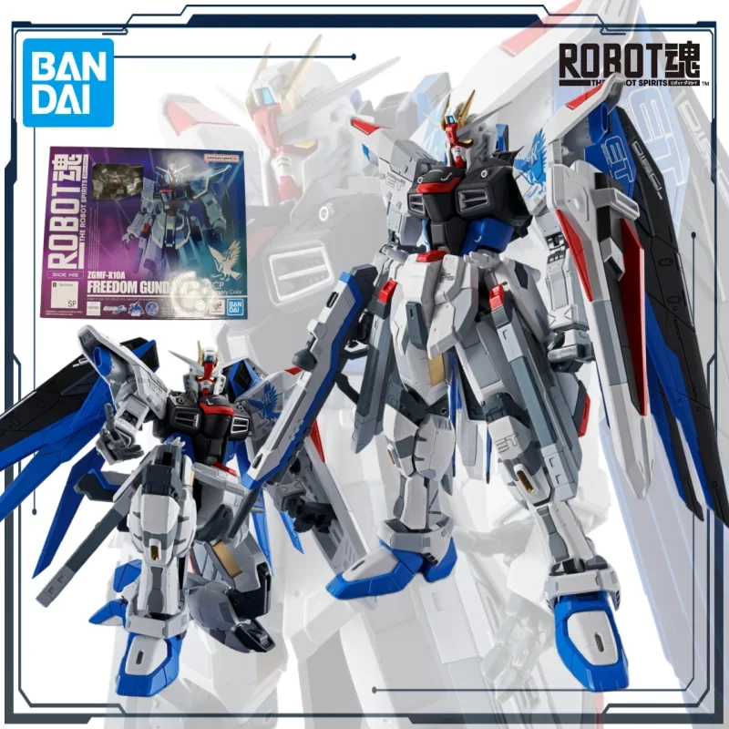 

Оригинальный робот BANDAI Spirits ZGMF-X10A Freedom Gundam Ver.GCP, цветной механизм для 3-й годовщины, фигурка, игрушки для мальчиков, подарки