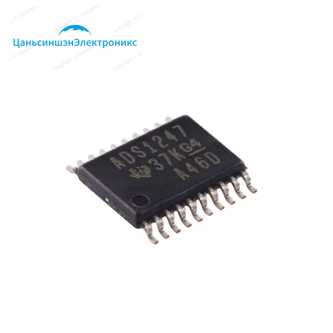 

2pcs Original ADS1247IPWR TSSOP-20 24-bit analog-to-digital converter chip