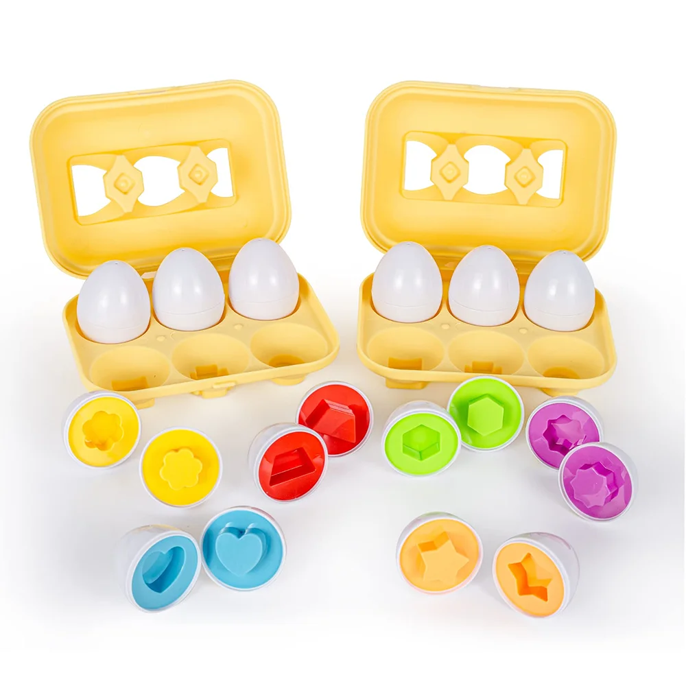 Baby Learning Educational Toy Smart Egg Toy Games Shape Matching Eggs Montessori Sorters Toys Toys For Kids Children 2 3 4 Years