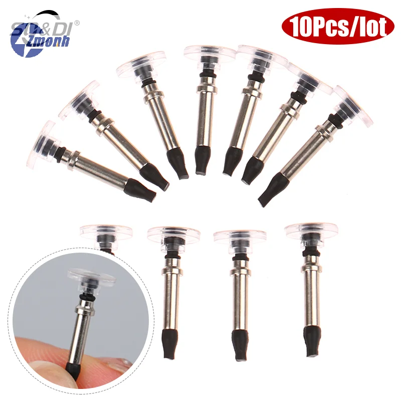 New！10Pcs/lot Universal Replacement Disc Tip Stylus Pen Tips Round Transparent Disc Tip For Touch Screen Tablet Phone
