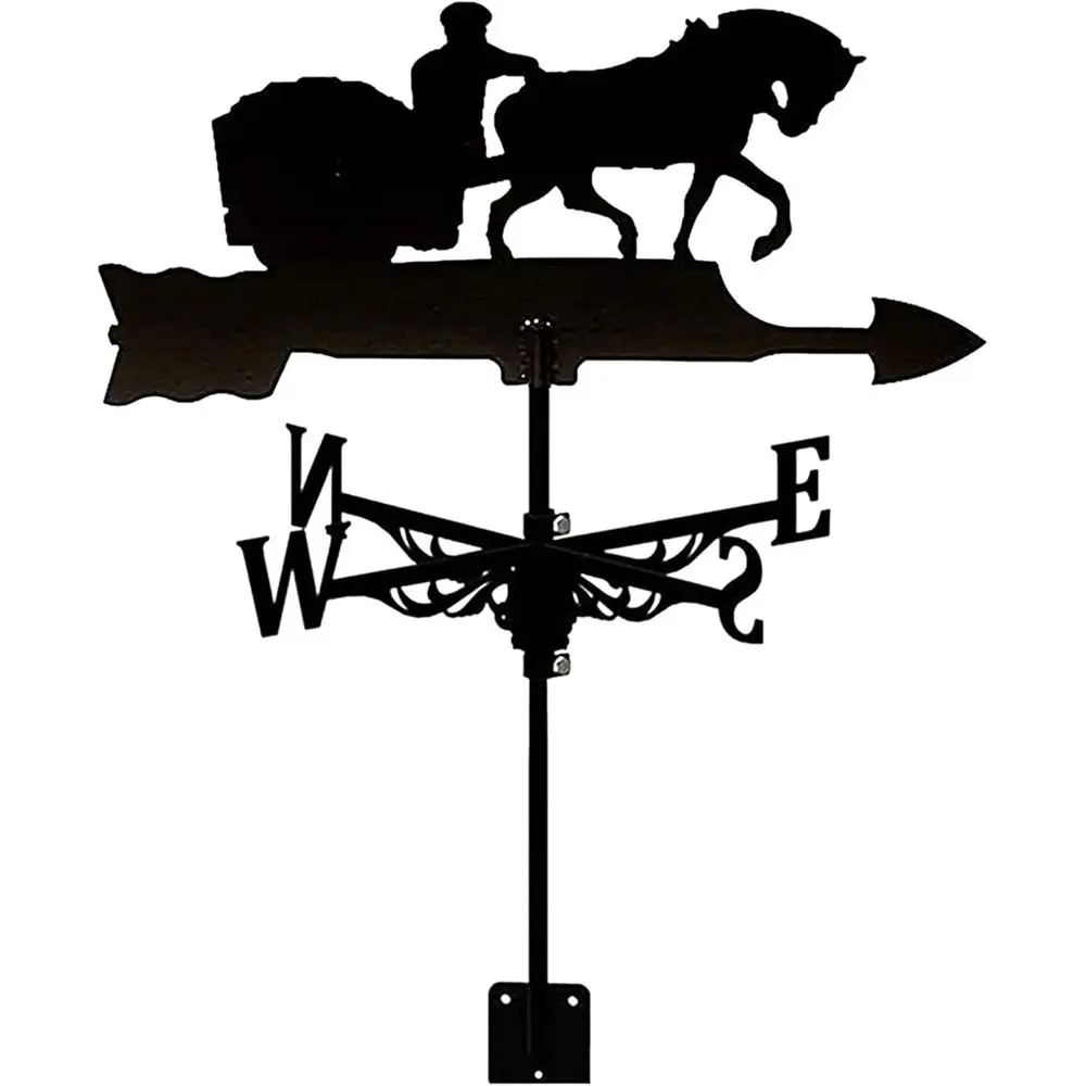 

Металлический садовый кол в европейском стиле, флюгер-флюгер, декоративное украшение для дома и фермы, двора