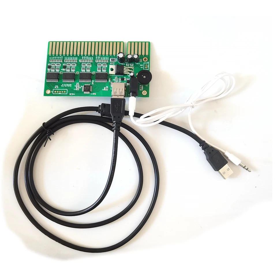 ケーブル付きUSBコンバーターボード,2プレーヤーアーケード用の28ピン