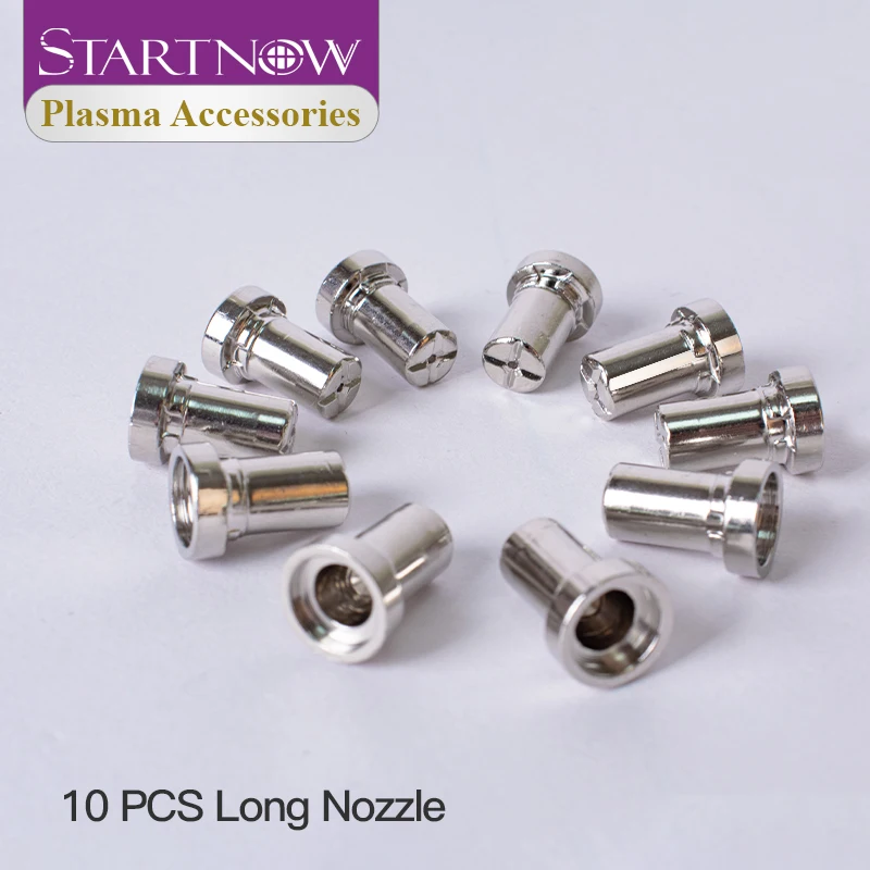 Startnow 30PCS PT31 Plasma Nozzle Electrodes Nickel plated Swirling Ring Shield Cups For LG40 312 Plasma Welding Cutting Parts