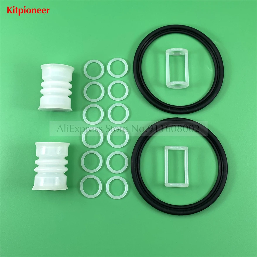 18 Pieces Components Seal Rings Accessories Circle Gaskets Fittings Of VSP BJ Soft Serve Ice Cream Machines Replacements