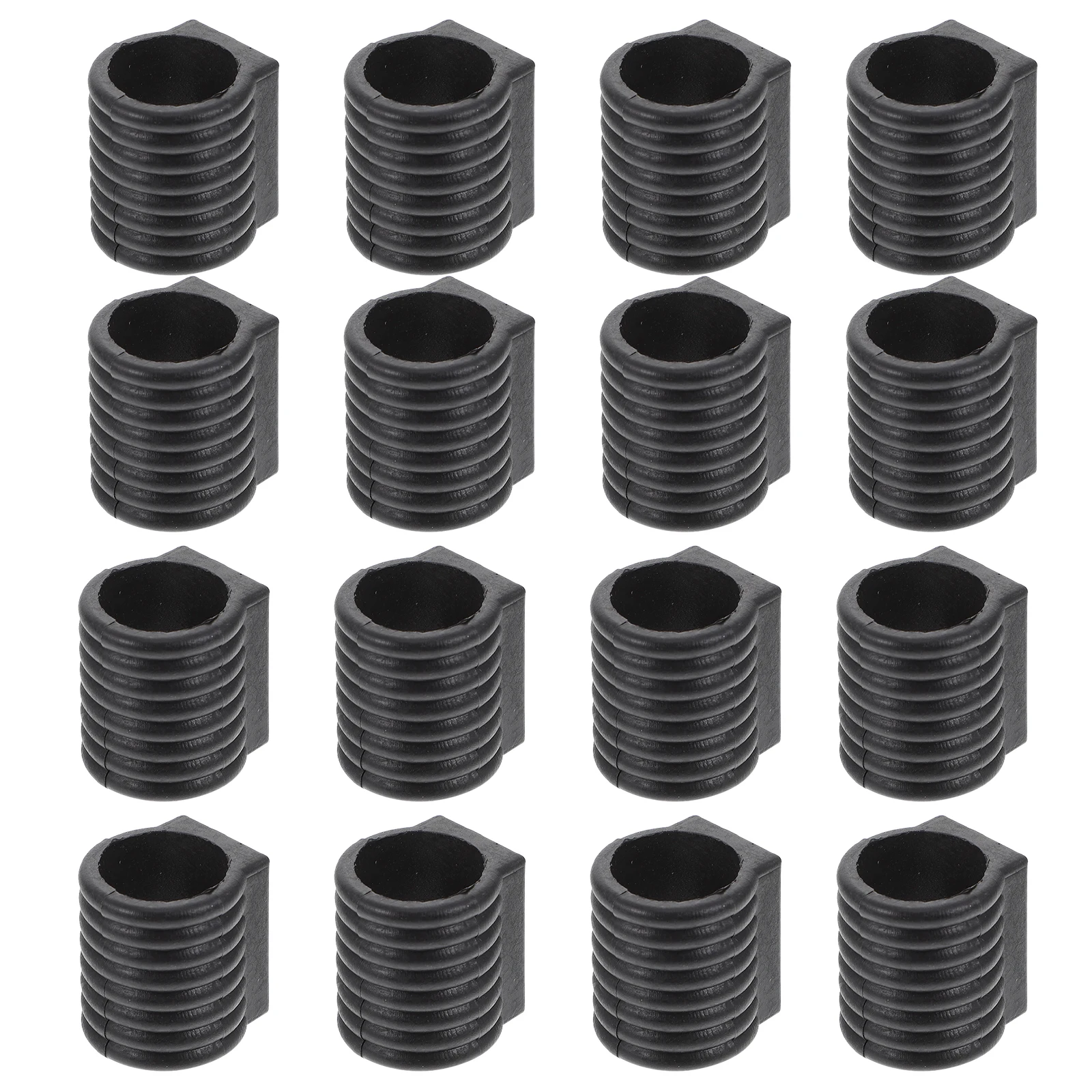 

50Pcs Chair Leg Caps Plastic Durable Non-Slip Furniture Feet Covers Protectors for Chairs Stools Tables Floor Glide Tips