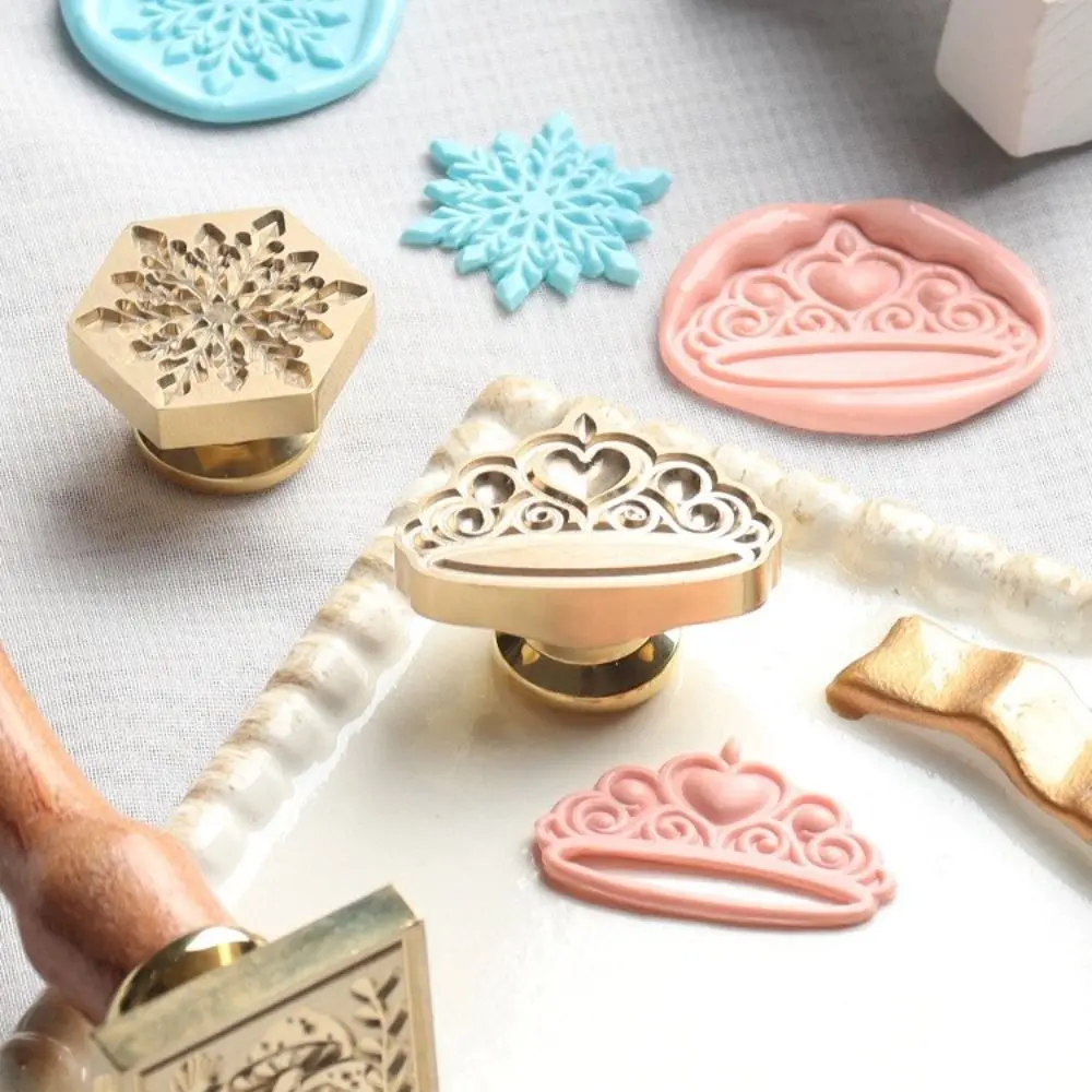 合金フラワー招待状カード婚約ハンドアカウントスクラップブック装飾エンボススタンプワックスシールスタンプファイアペイントシールスタンプ