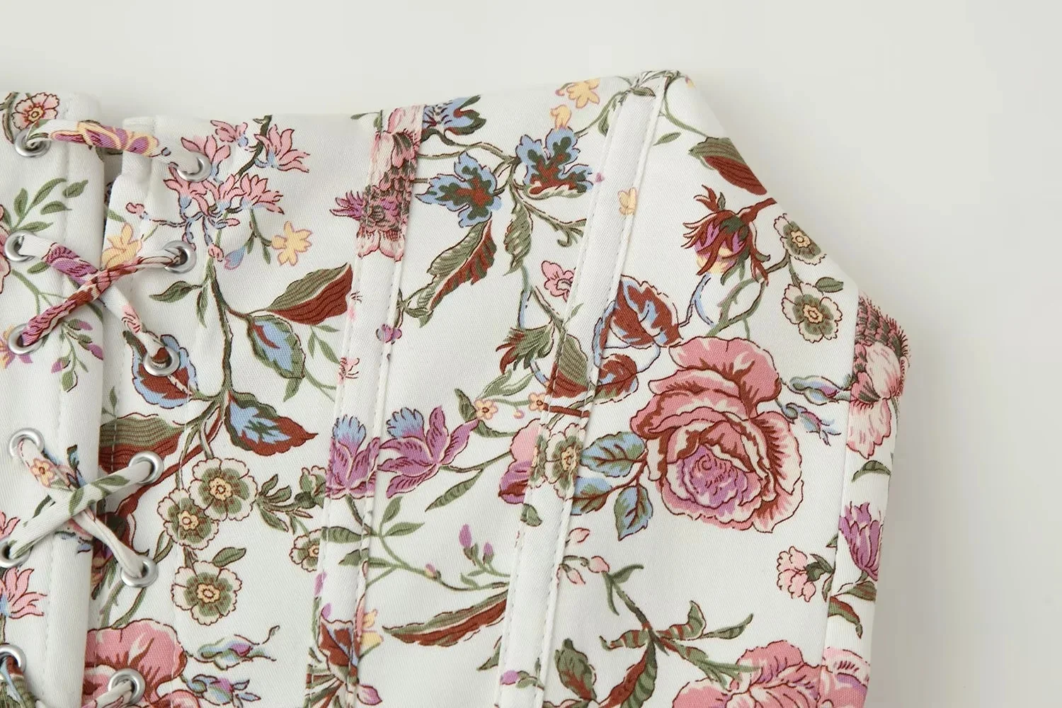 KONDALA High Street Chic Damen-Kleidanzug mit Spitzenmuster, Knotenknopf, Langarm-Oberteil, Trägerloses Kleid, Mode 2026 Sommer-Herbst-Anzug – Detail 16