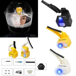 Motorcycle Helmet Wiper Portable Automatic Wiping USB Charging 5V Rainy Travel Supplies Applied To Helmets