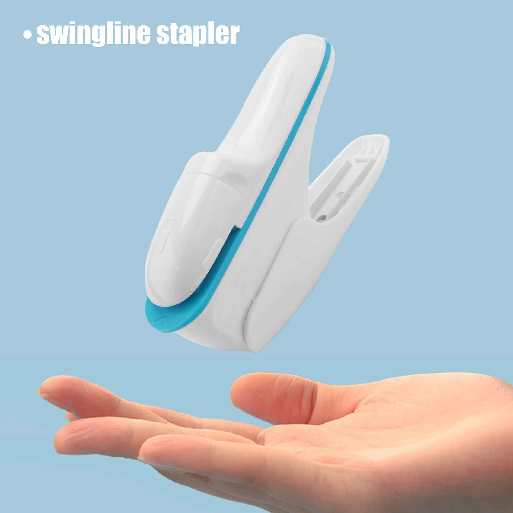 Latest No Nails Stapling Machine Mini Cute Book Stapler No Staples Required Stapleless Stapler Paper Stapling Stapler Without St