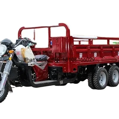 

Cargo Motorcycle Dump Cargo Motorized Tricycle 300cc Cargo Tricycle Heavy Load Gasoline Tricycles