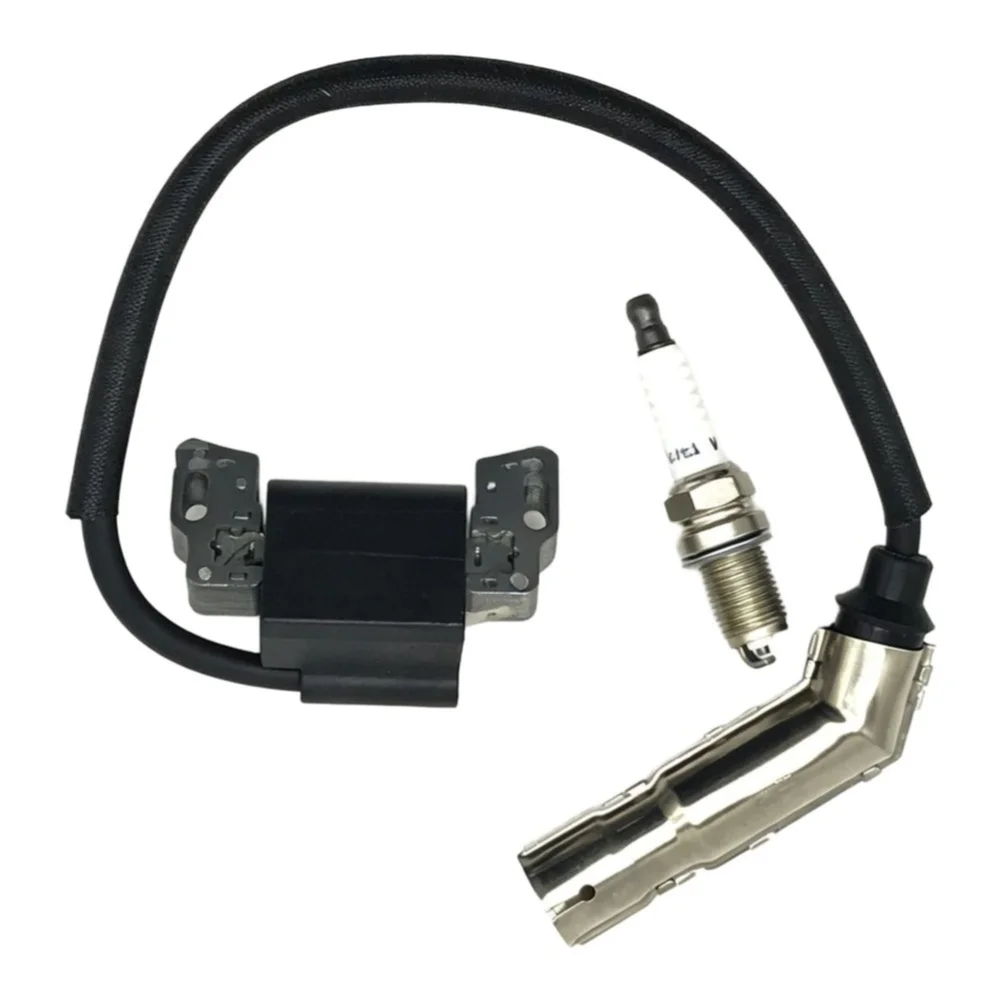 Power Tool Part Mower Ignition Part Ignition Coil Robust Metal Construction High Voltage Output Heat Resistant Design