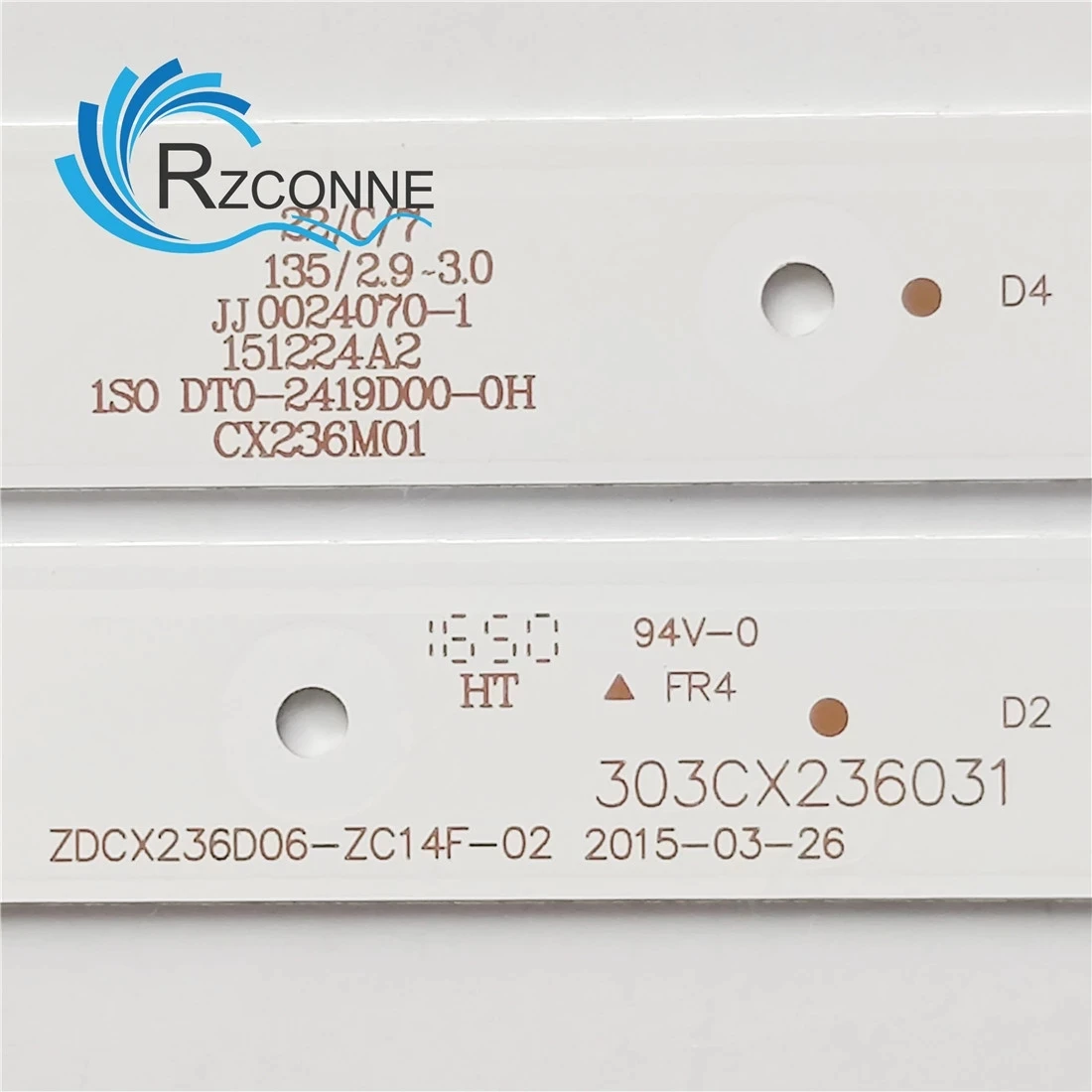 

Светодиодная подсветка (LED) 6 ламп для CX236DLEDM 303CX236031 ZDCX236D06-ZC14F-02 LEF-2419D TF-LED24S48T2 LE-2419DSA H24C3000E 24DM6600