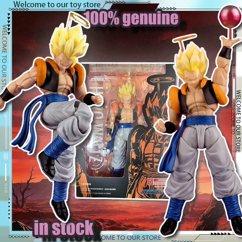

Фигурка Demoniacal Fit Gogeta 3.0 Dragon Ball Z Gogeta HERO WALTZ DBZ SHF, модель Super Saiyan Gogeta, игрушки, подарки