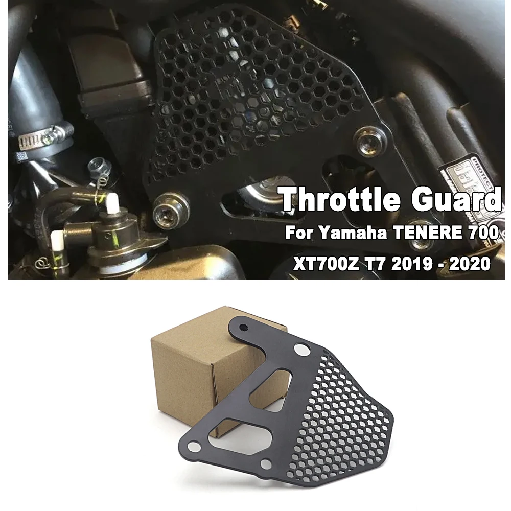 

For Yamaha Tenere 700 Tenere700 XT700Z XTZ 700 T7 T700 Motorcycle Throttle Mechanism Guard Protector Cover Protection Grill