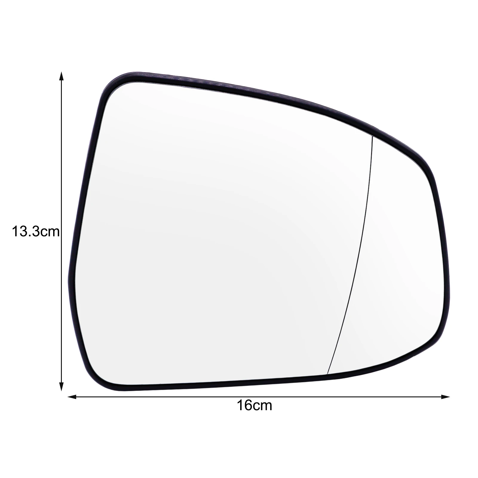 For Ford Focus MK2 MK3 2008-2018 Mondeo MK3 2010-2014 Heated Wing Mirror Glass Rear View Mirror Glass Right Driver Side Convex