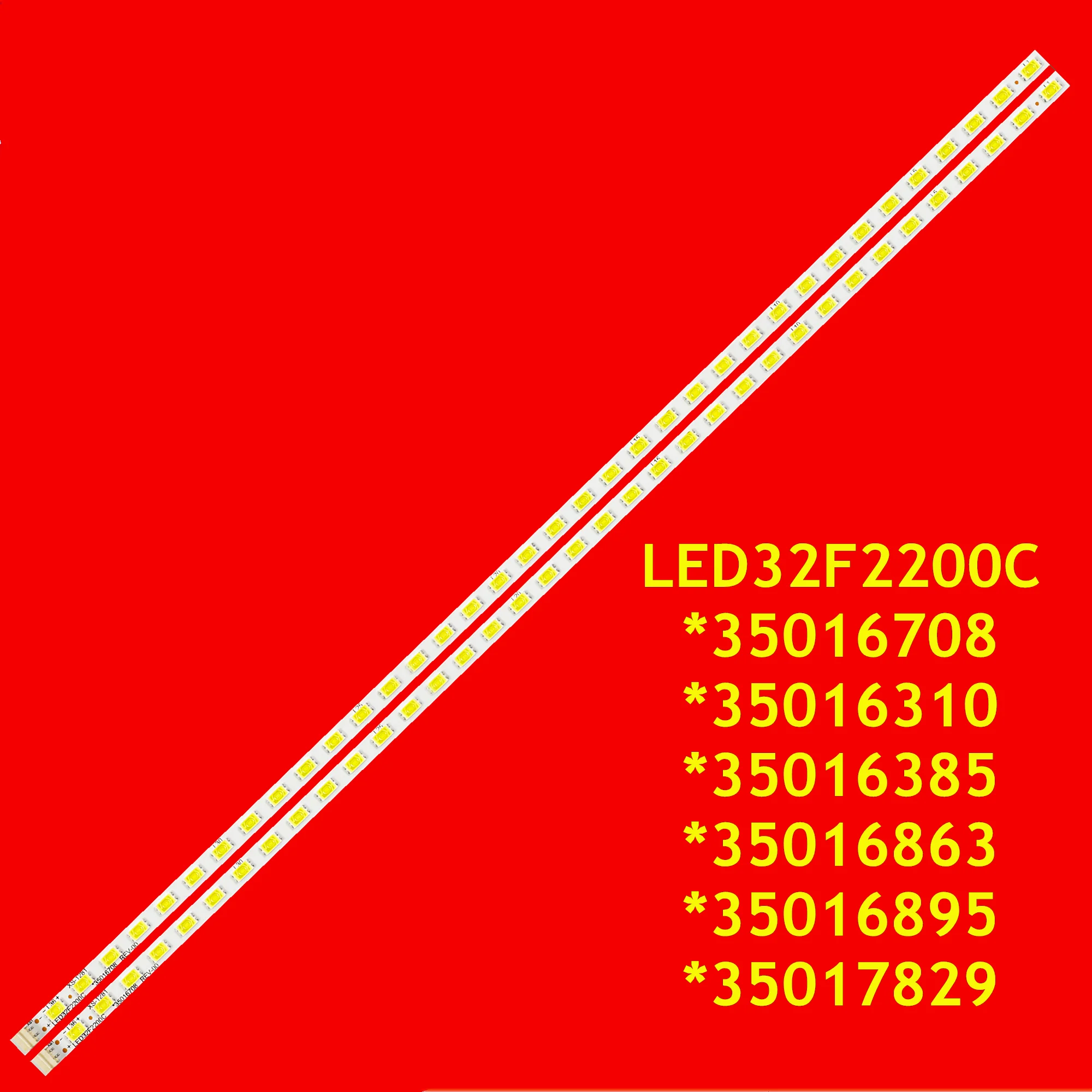 Striscia LED per LED32HS11 LED321597N LED32E320N LED32F2200NE LED32HS05E LED321S95N LED32F2200CE 35016310 35016385