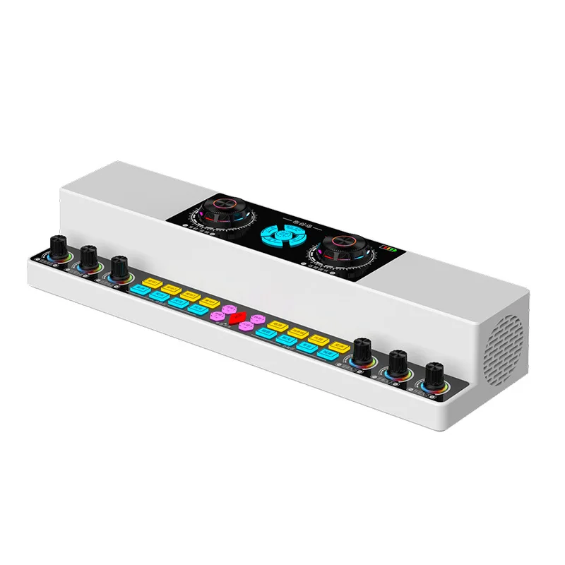 

Y6 Singing Sound Card Audio All-in-one Machine Home KTV Wireless Bluetooth Speaker with Dual Speaker for Singing/live Streaming