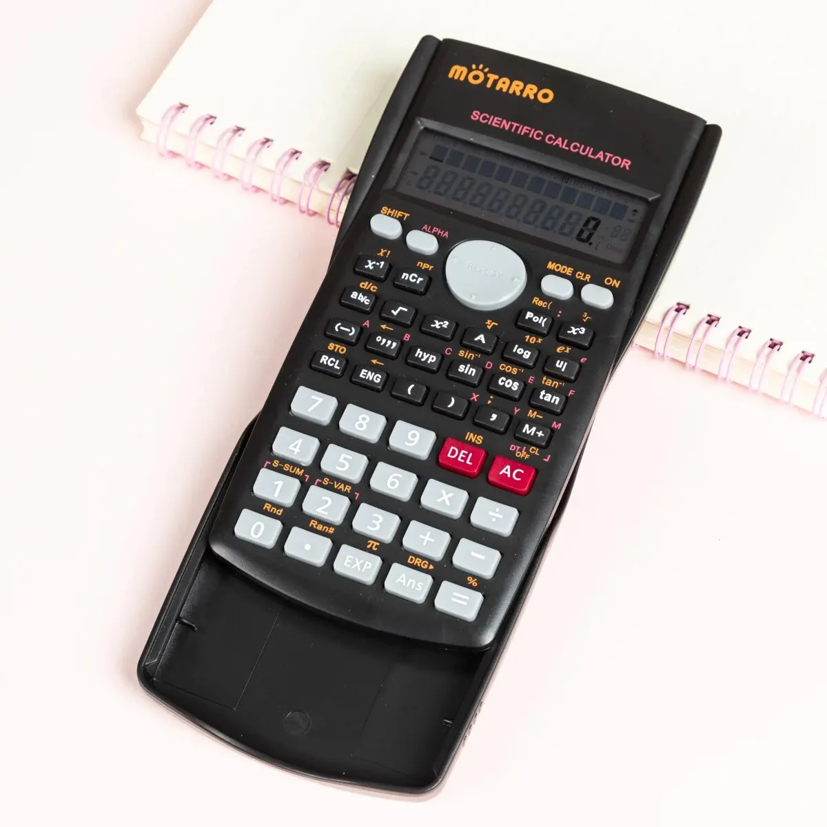 MOTARRO Multifunctional Function Calculator Student Portable Big Screen Function Calculator Stationery School Office Supplies image 4