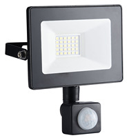 LED PIR Motion Sensor Floodlight Outdoor Wall Light AC220V 50W 30W 20W 10W IP66 Waterproof LED Spotlight For Garden Courtyard
