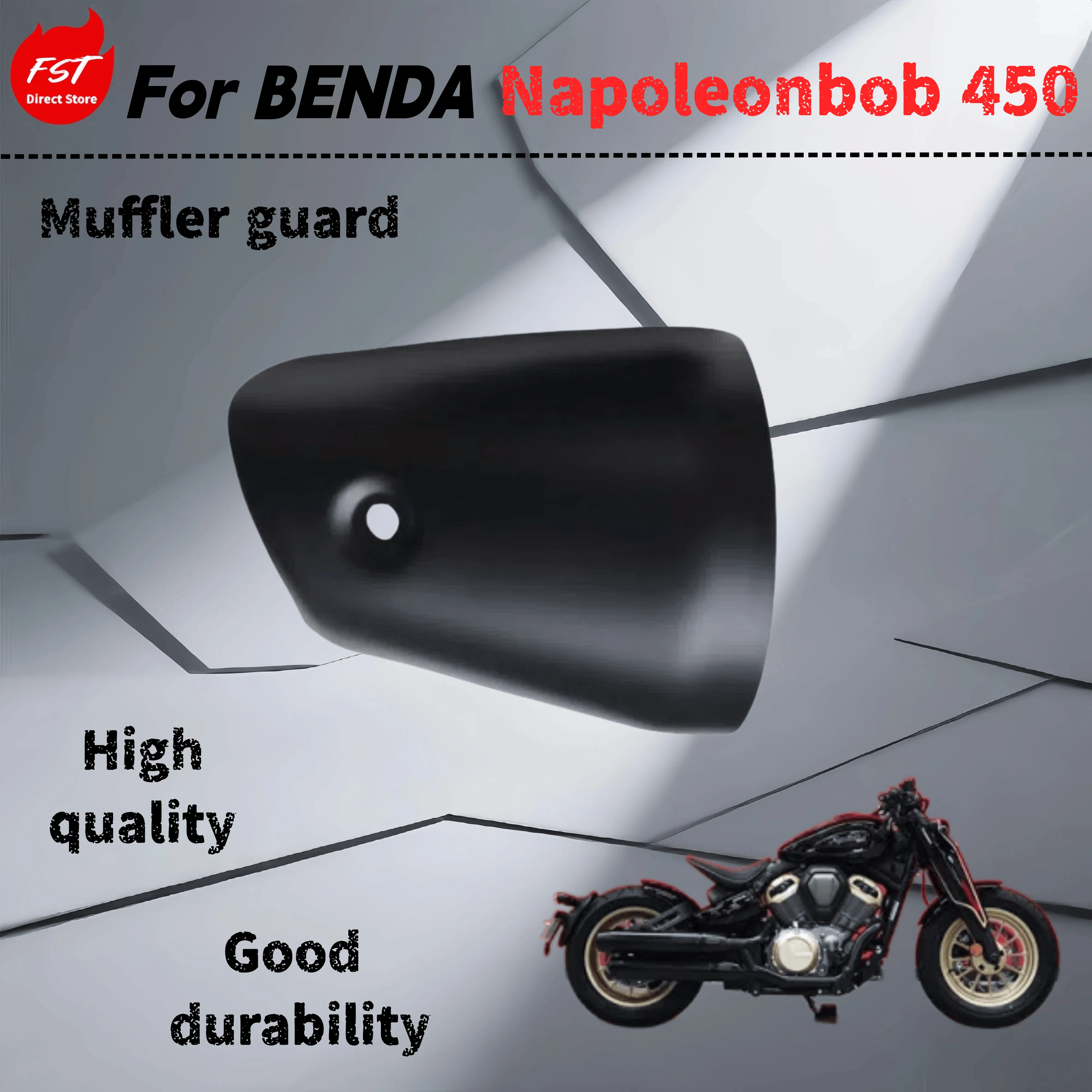 

For Benda Napoleonbob 450 muffler guard anti-scald hood exhaust guard