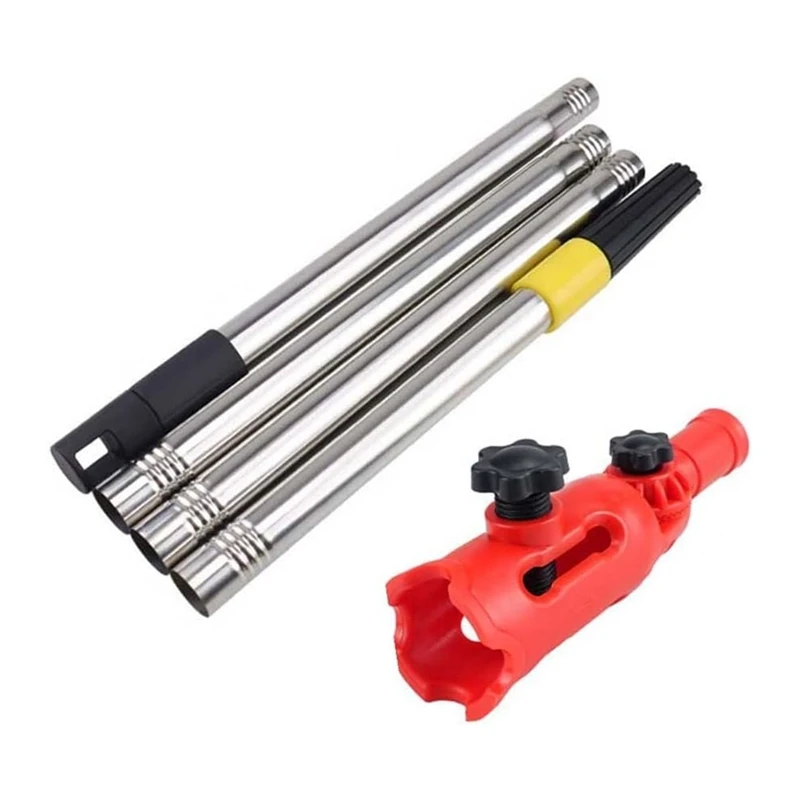 

AA51-Paint Brush Extension Multi-Angle Paint Brush Extender Extension Pole Attachment Retractable Paint Roller Extension Pole