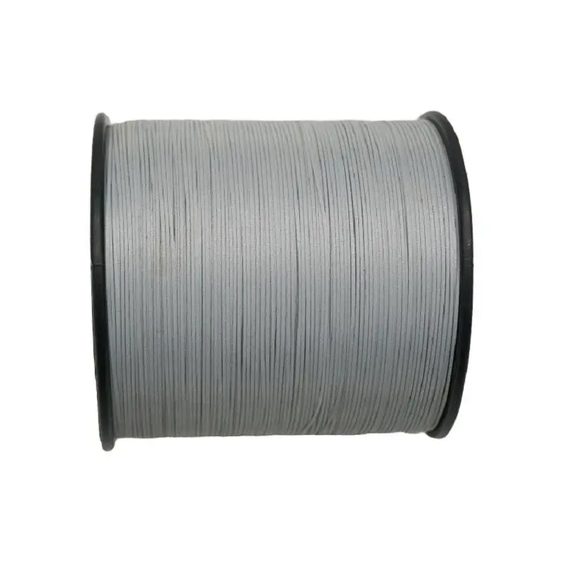 Double Parties Reflective Thread, Night Reflective Warning, Two-sided, Silver Grey, High Light, 0.3mm, 4500m/Roll