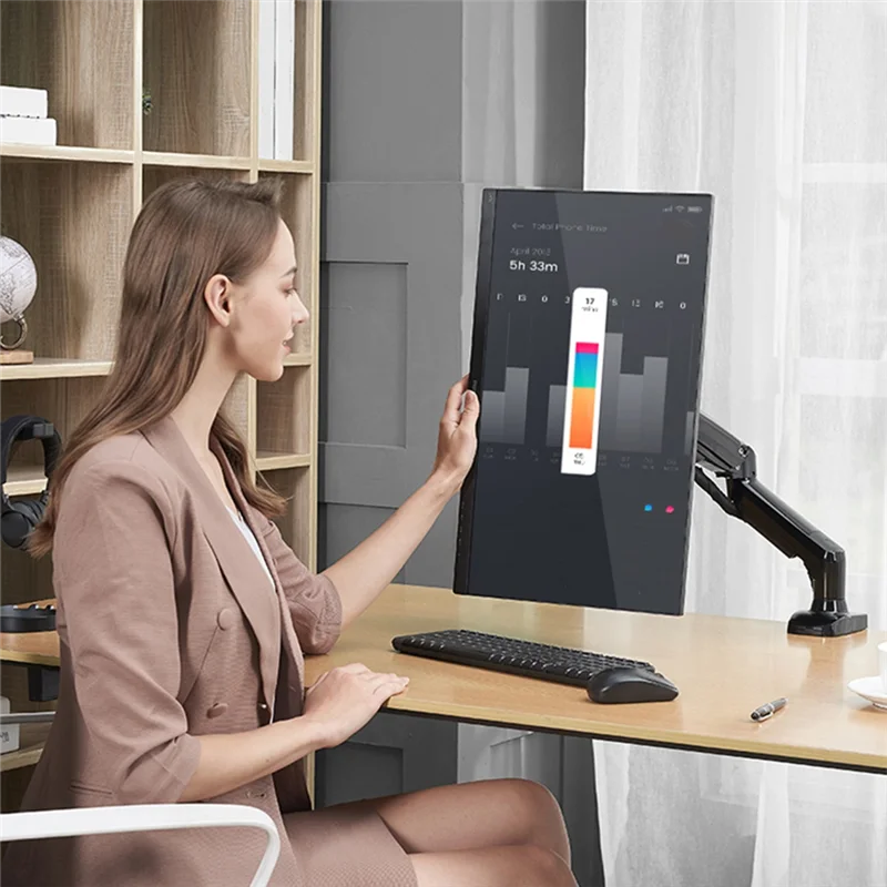 

ABNR F80 Spring Monitor Arm 17-32" LCD/LED Full Motion Adjustable Stand Supports 2-9 Kgs B