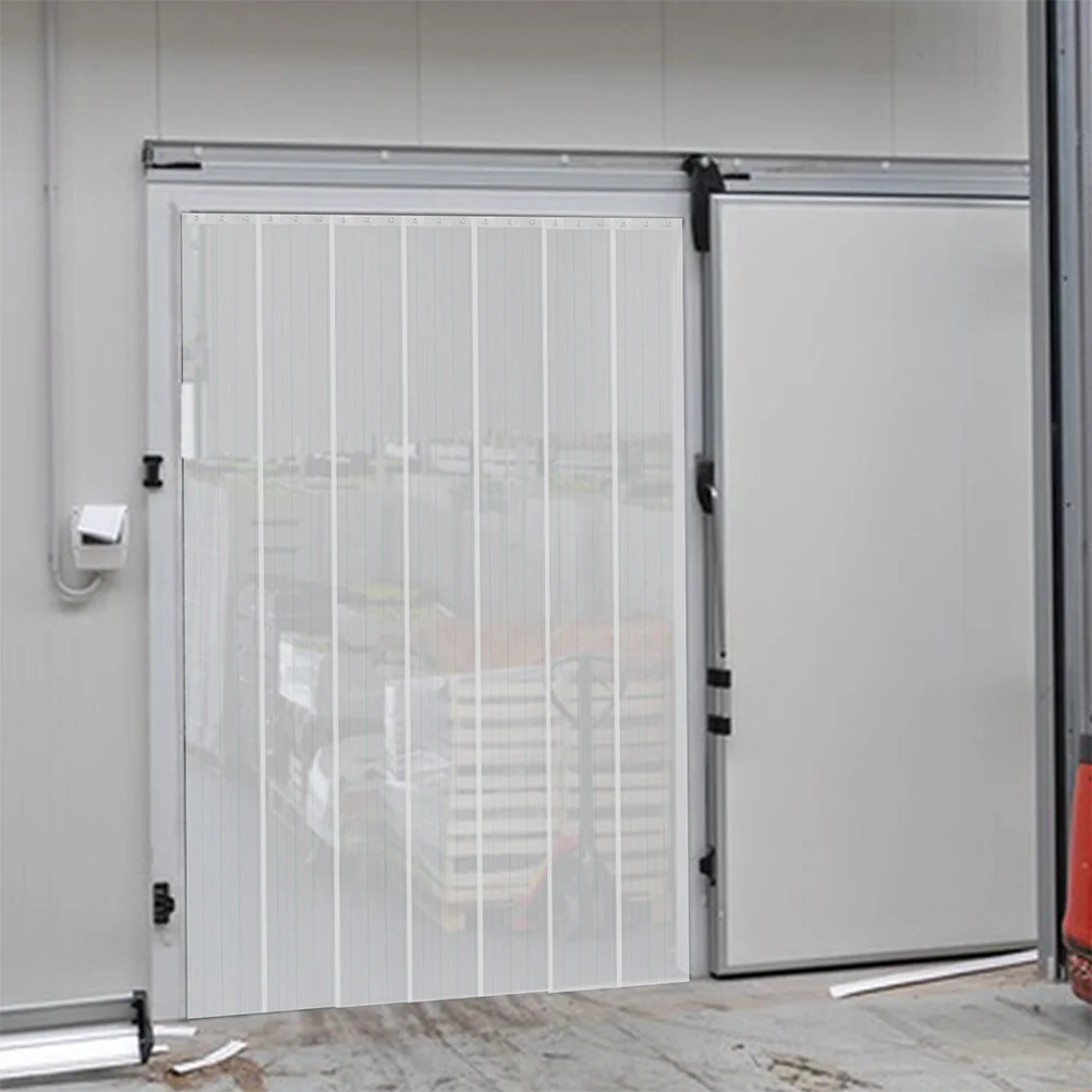 Waterproof Curtain Freezer Drapes Windproof Strip Dust-proof Transparent Shower