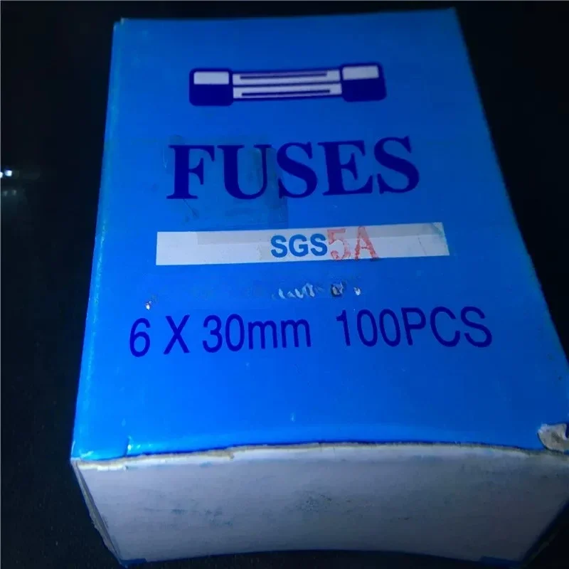 10pcs F5AL250V ceramic quick-break fuse 6X30MM in a box of 100 pcs, brand new and original, can be shot directly.