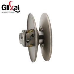 Glixal yüksek performanslı debriyaj ayarlanabilir ikincil sürgülü kasnak, BWS 100 Grand Axis 100 4VP motor için yarış tork sürücüsü