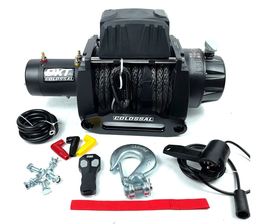 

DAO Winch 12v 20000lbs Electric Winch Steel Synthetic Rope And Other Winches Off-road For Sale