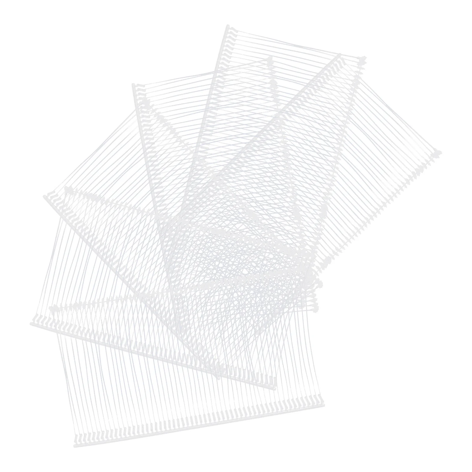 5000 قطعة من مشابك العلامات البلاستيكية، شارة السعر، لا توجد أدوات لا توجد حاجة لتثبيت ملصقات الملابس المعلقة