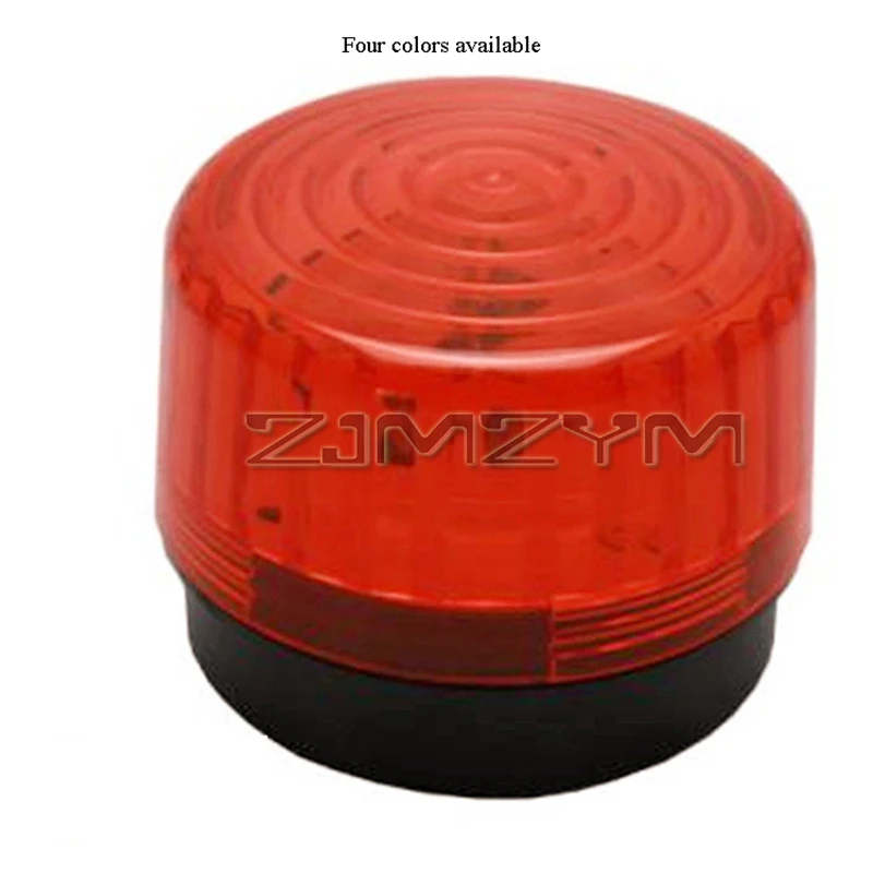 12V/24V/220V Strobe Warning Light High Brightness Safety Warning Light Portable Strobe Round LED For Fire Truck Entrance Tractor