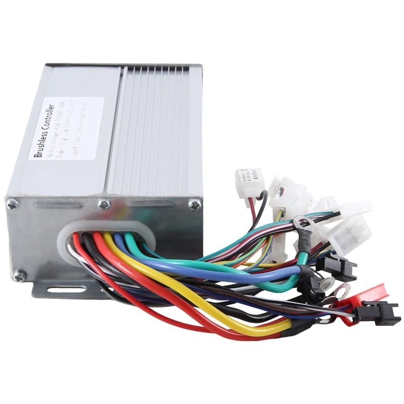 1 PCS 48V 60V 64V 72V 1000W 1500W Electric Controller 12 Tube Dual Mode E-Bike Brushless Controller Silver