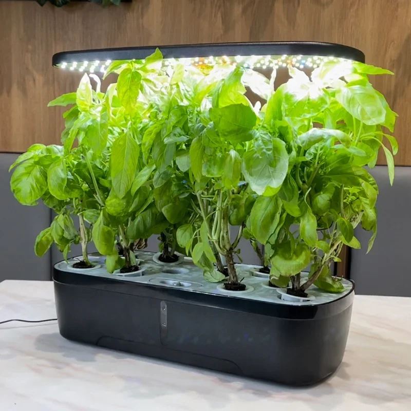 Indoor Small Home Planter Smart Flower Pots Herb  Led Grow Light Aquaponic Hydroponic Growing Systems Hydroponics System