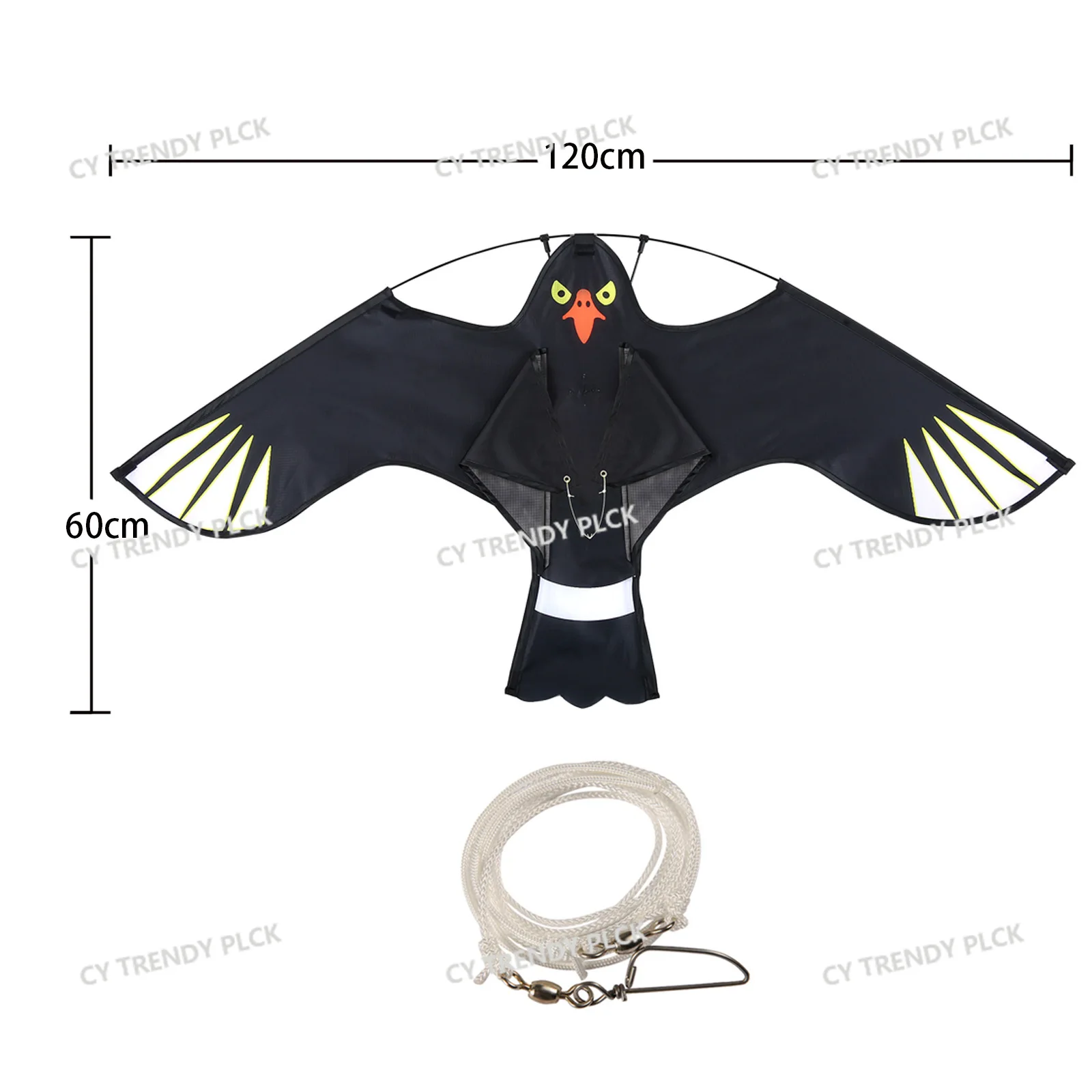 Flying Hawk Kite Bird Repellent Kite Rice Field Bird Repellent Pole Bird Repellent
