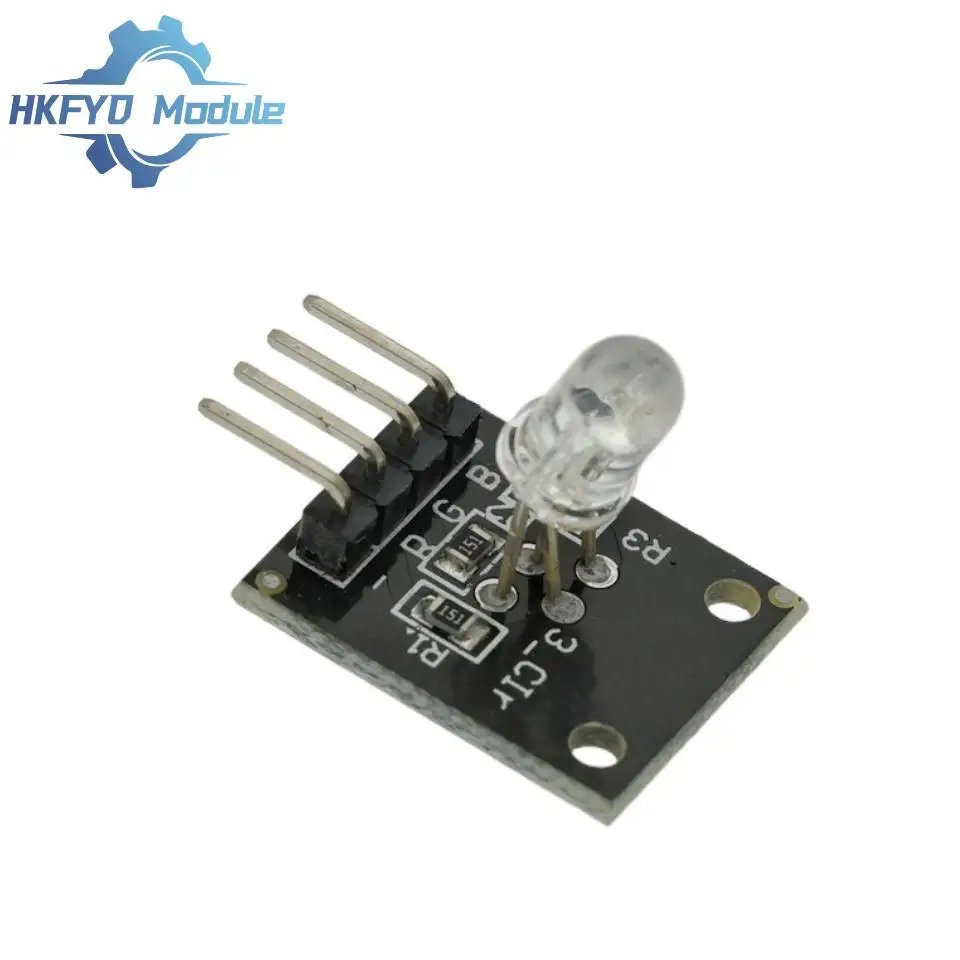 1-100 pièces électronique intelligente 4Pin Module rvb KY-016 trois couleurs 3 couleurs Module de capteur LED rvb pour Arduino bricolage Kit de démarrage