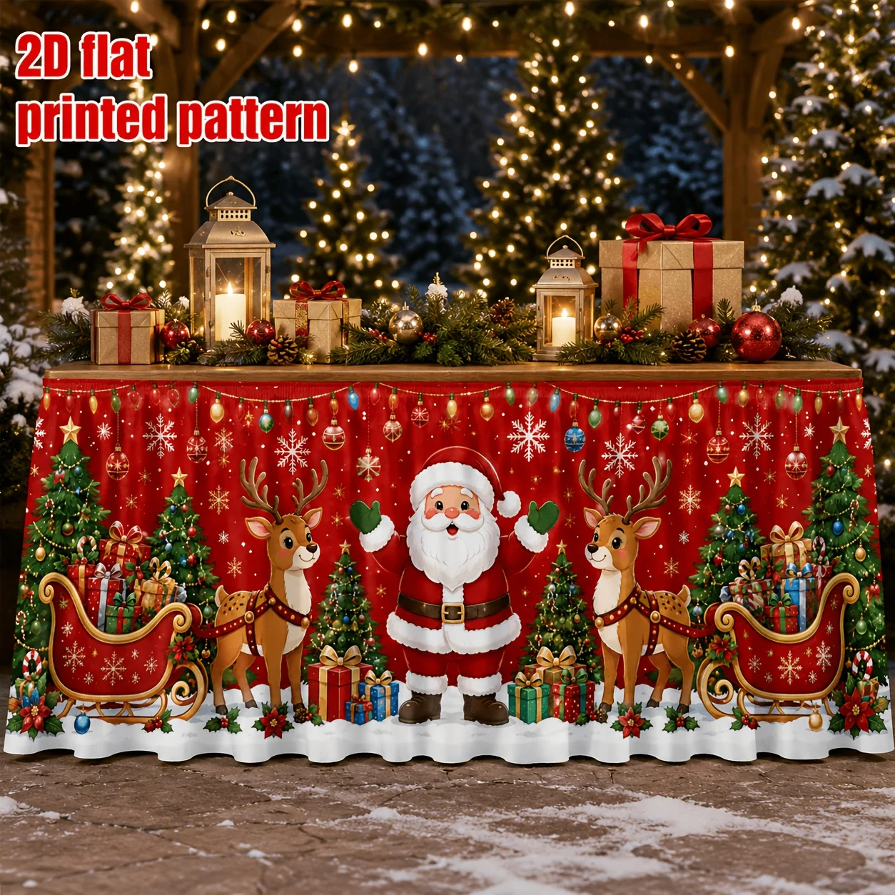 Applicable to holiday dinner farmhouse banquets cafes family meals Christmas parties decorations