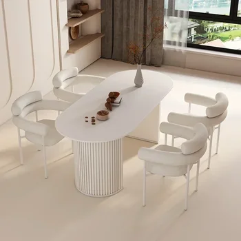 Sillas De Comedor Silla 모던 거실 다이닝 테이블 조합, 모바일 Articulos Mesa Comedor 주방 가구 