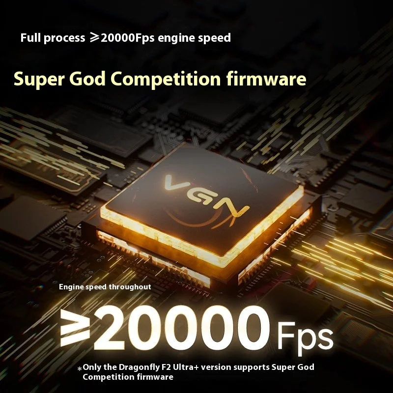 VGN Dragonfly F2 ProMax inalámbrico trimododo batería de larga duración E-sports Gaming Mouse con cable Universal para ordenadores portátiles y de sobremesa regalo