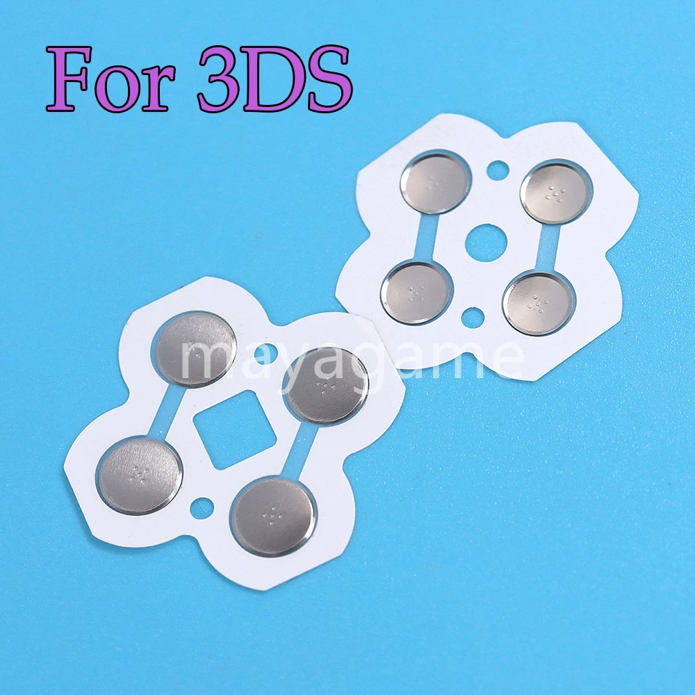 200pcs For 3DS Replacement Left and Right Electro D Pad ABXY D-PAD Buttons Set High Quality