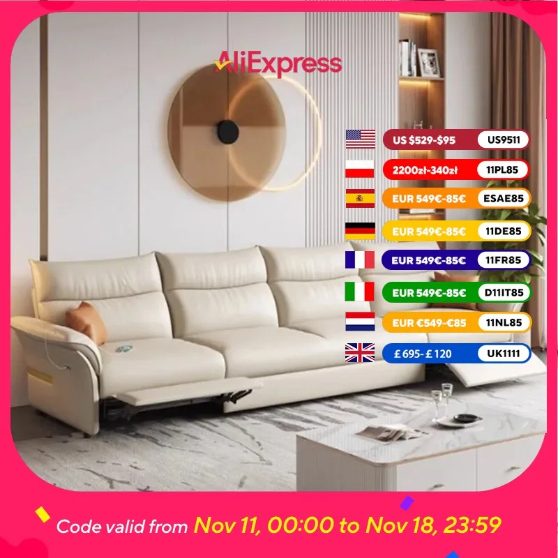 

Electric Beige Living Room Sofa Armrest Design Modern Luxury Living Room Sofas Recliner Sleeper Divano Adhd Home Furniture