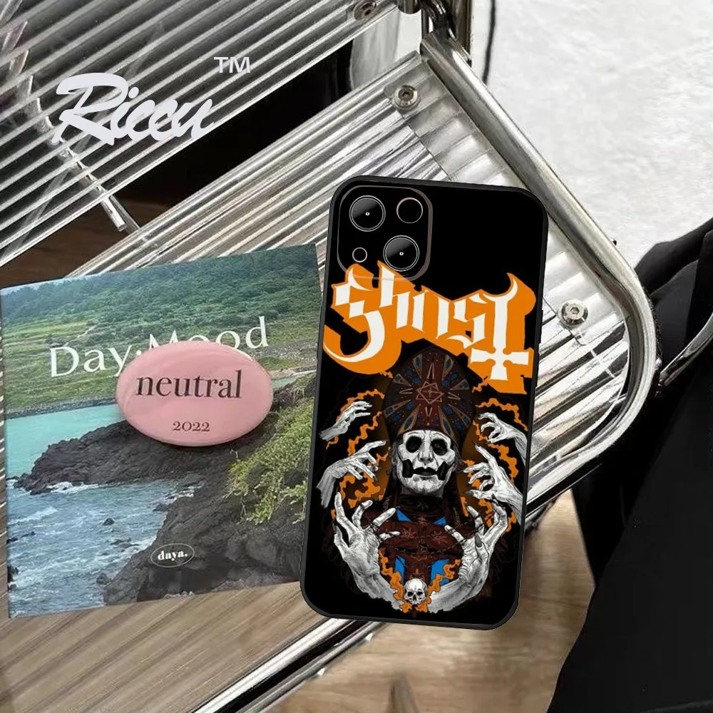 G-Ghost Heavy Metal Band Phone Case  For IPHONE 15,13,14,12,Mini ,11, Xr, X ,Xs Pro Max 8, 7 Plus Back Cover