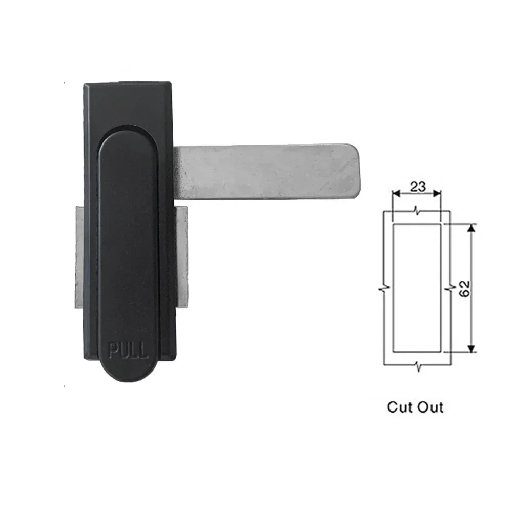 

Cabinet Door Lock Kit Zinc Alloy Desk Flat Lock Wardrobe Showcase Locker Cupboard Drawer Home Door Furniture Hardware Accessory