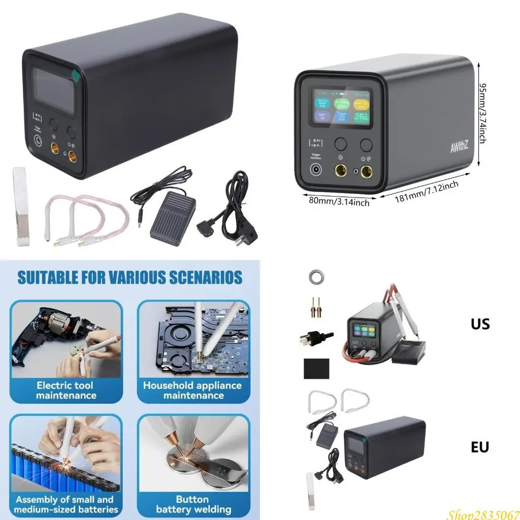 

Profession 10.5KW Spots Welding for Battery Packs, Featuring Quick Energy Releases and Stable Metal Welding Applications 831F
