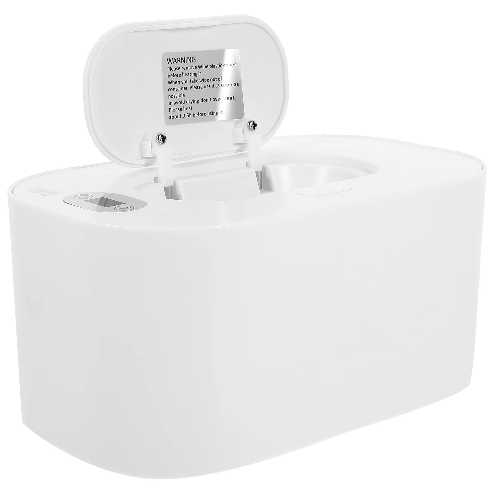 

Portable Wet Tissues Warmer White Baby Travel Heater for Car Diaper Change Safe Efficient PP ABS Material Wipe Warmer Baby Gift
