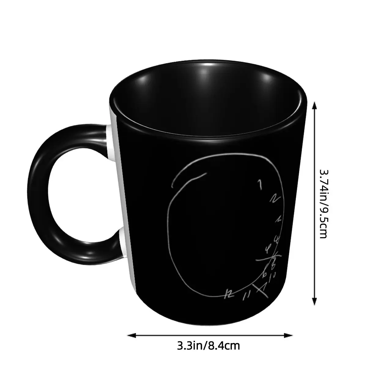 Customized Hannibal Coffee Mugs DIY Will's Clock Ceramic Tea Milk Cup